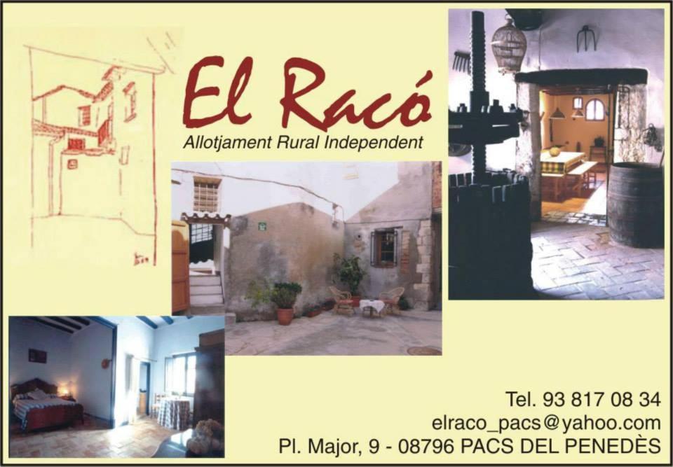 Apartament Rcp El Raco Pacs del Penedes Zewnętrze zdjęcie